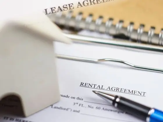 Sample of Lease or Rent Agreement